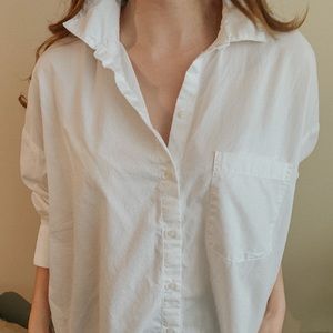 H&M Divided White Button Down